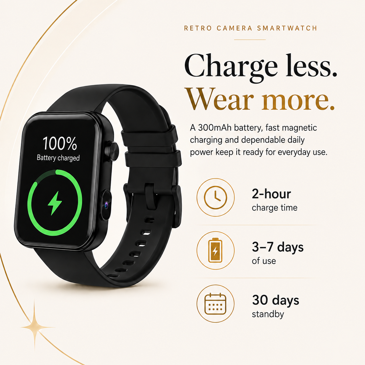 Retro Camera Smartwatch