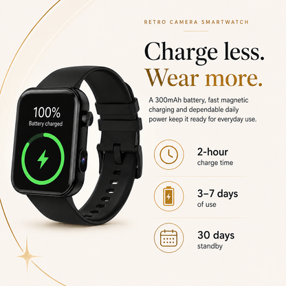 Retro Camera Smartwatch