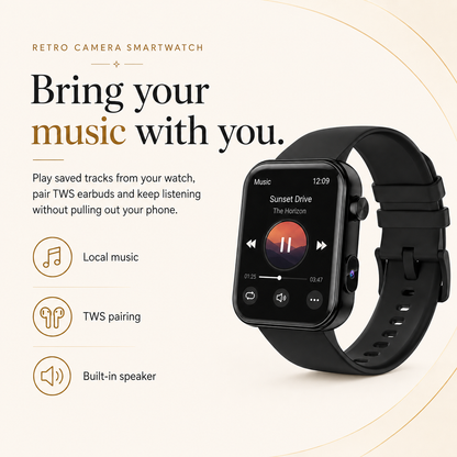 Retro Camera Smartwatch