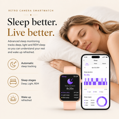 Retro Camera Smartwatch